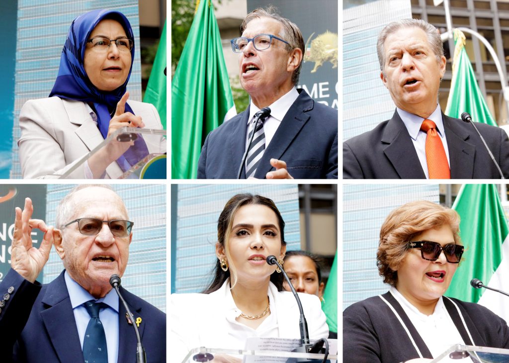 The Iranian-Americans gathering in NYC to protest the Iranian regime president at the UN