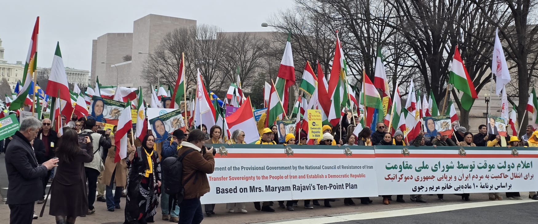 Iranian-Americans Rally in Washington DC