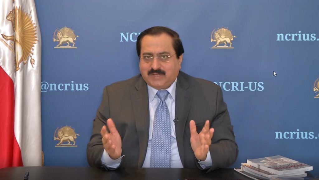 NCRI-US Online Policy Briefing, May 8, 2020, Washington, DC - Alireza Jafazadeh: "Easing of the ban or not vigorously enforcing it, will enable officials, particularly the commanders of the Qods Force and other intelligence and terror officials, to travel