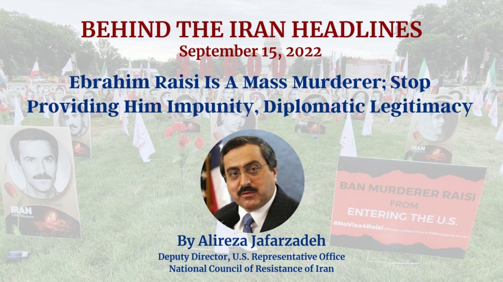 Alireza Jafarzadeh: Raisi must be prosecuted for crimes against humanity