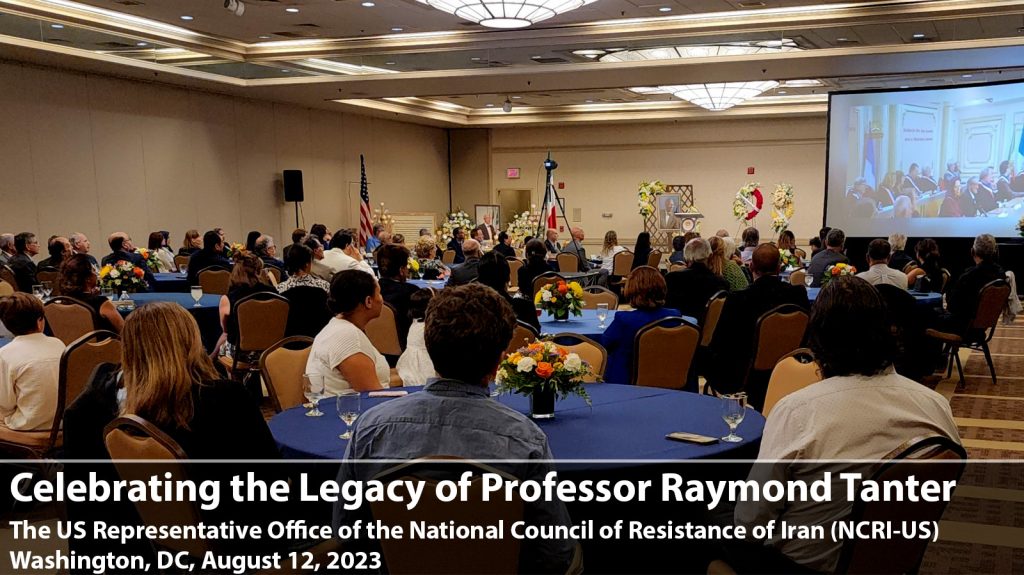 August 2023 NCRI-US Tribute to Professor Raymond Tanter