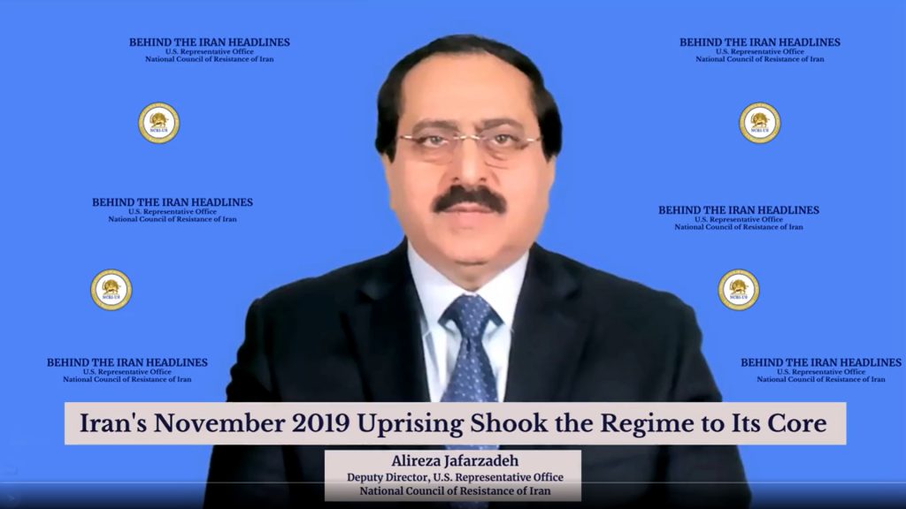 Alireza Jafarzadeh explores the 2019 uprising in Iran, detailing how it initially challenged the regime before it brutally suppressed the protesters, resulting in thousands of casualties, injuries, and numerous arrests.