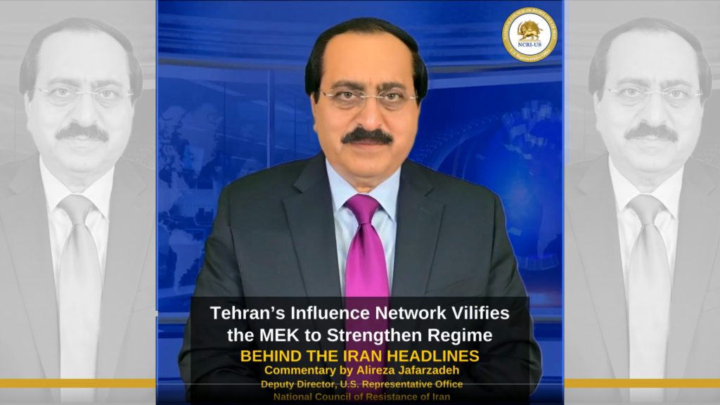 Alireza Jafarzadeh explains the Tehran regime lobby