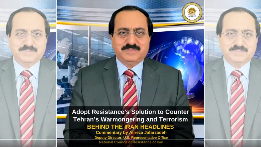 Alireza Jafarzadeh: Adopt the Iranian Resistance Solution