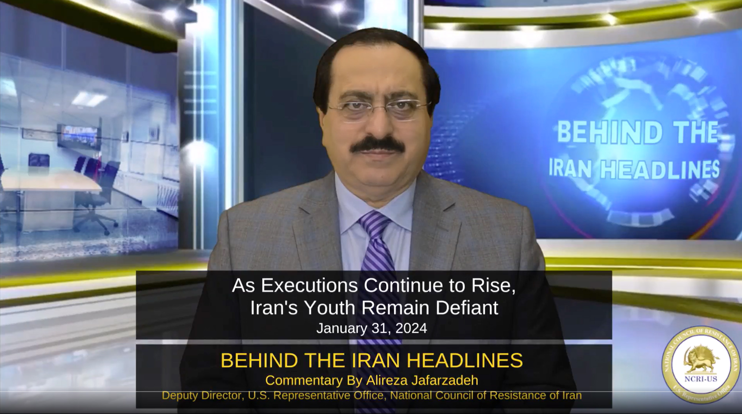 Alireza Jafarzadeh discusses increasing executions in Iran