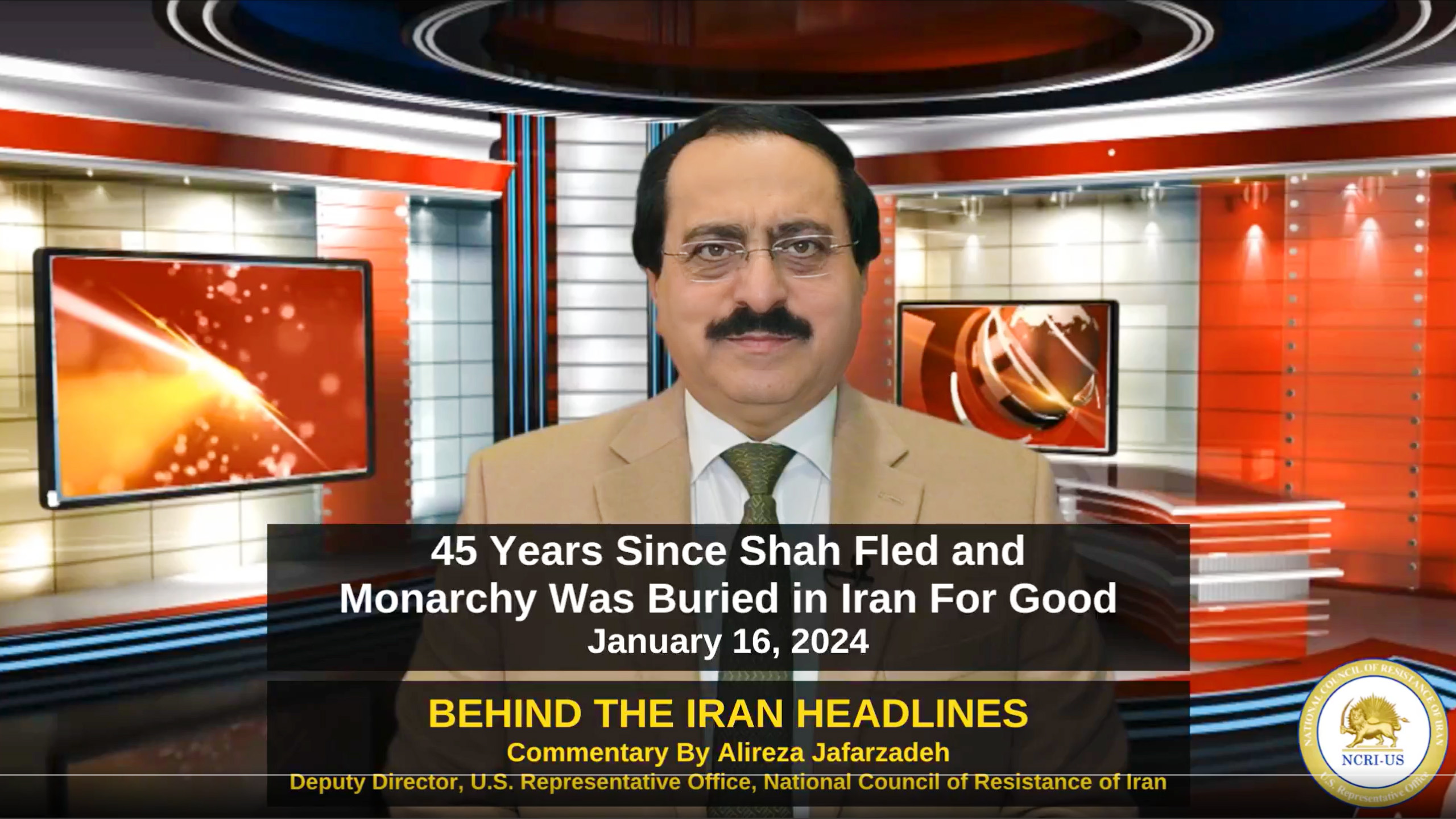 Alireza Jafarzadeh: The 1979 anti-monarchy revolution buried the Pahlavi dynasty forever