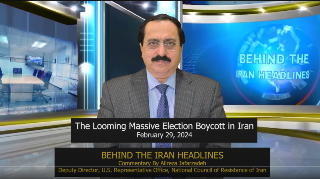 Alireza Jafarzadeh discusses Iran's Farce Elections