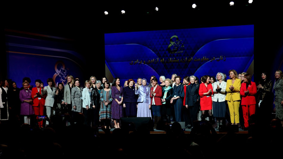 NCRI Maryam Rajavi International Women's Day