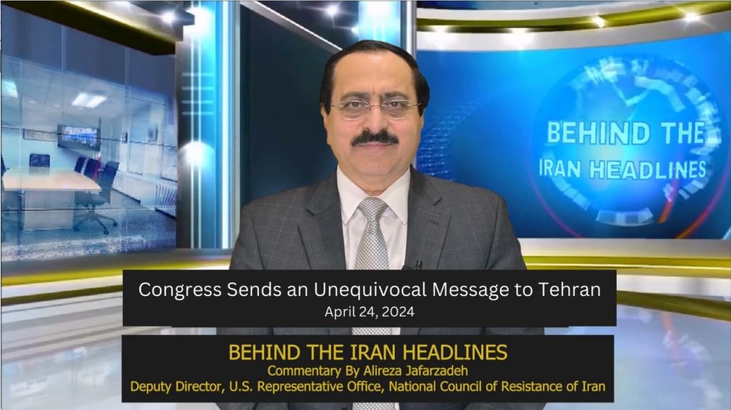 U.S. Congress Sends an Unequivocal Message to Tehran