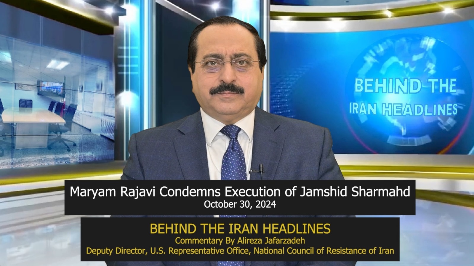 NCRI President-elect Maryam Rajavi Condemns Execution of Jamshid Sharmahd