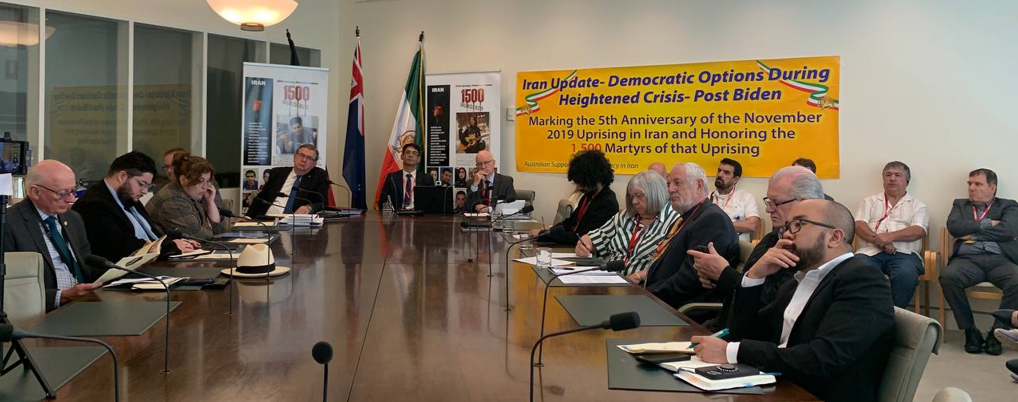 Jafarzadeh advocateds for decisive international measures, including reinstating UN Security Council resolutions and designating the IRGC as a terrorist organization.