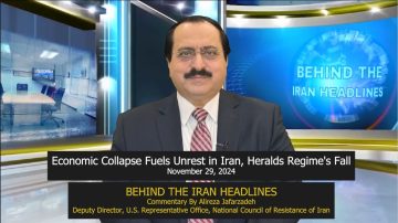 Economic Collapse Fuels Unrest in Iran, Heralds Regime’s Fall