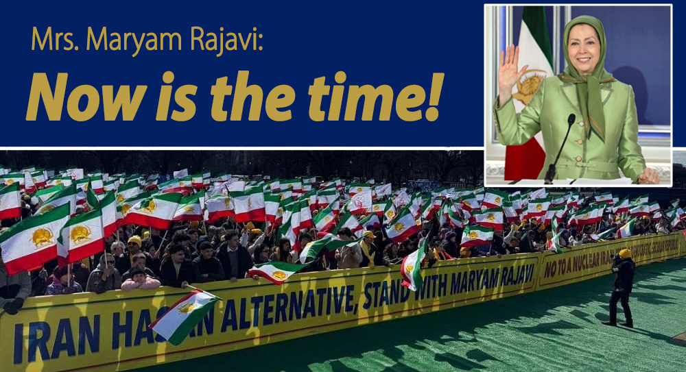 Thousands of Iranian-Americans rally in Washington, DC, in support of the NCRI and Mrs. Rajavi