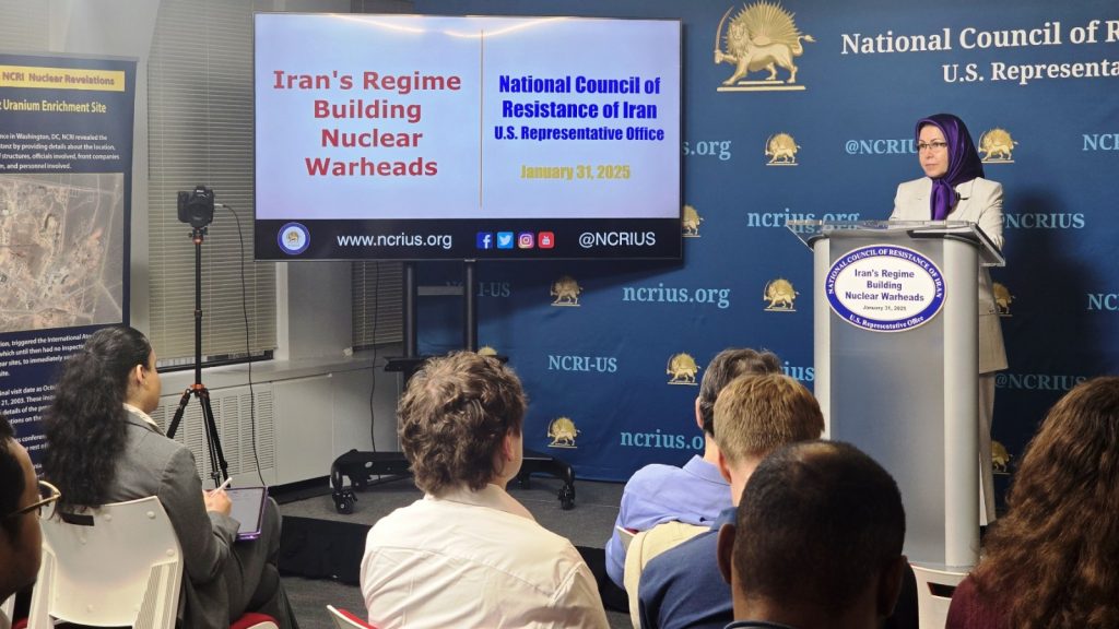 NCRI-US reveals Iran's Nuclear Warhead Development