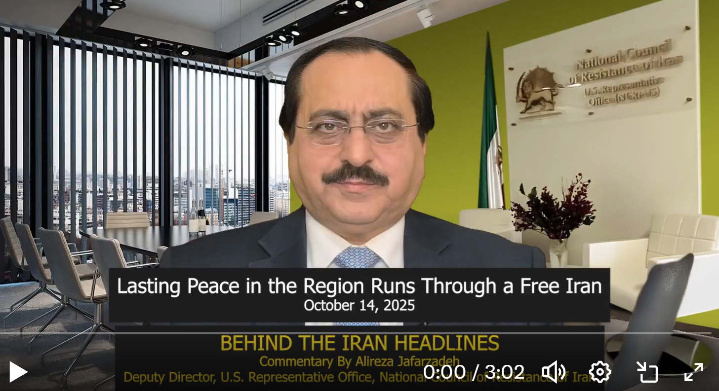 Lasting Peace in the Region Runs Through a Free Iran