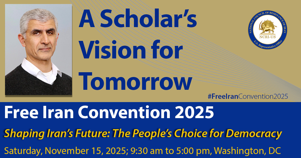 Free Iran Convention 2025 - Harvard's Professor Hossein Sadeghpour