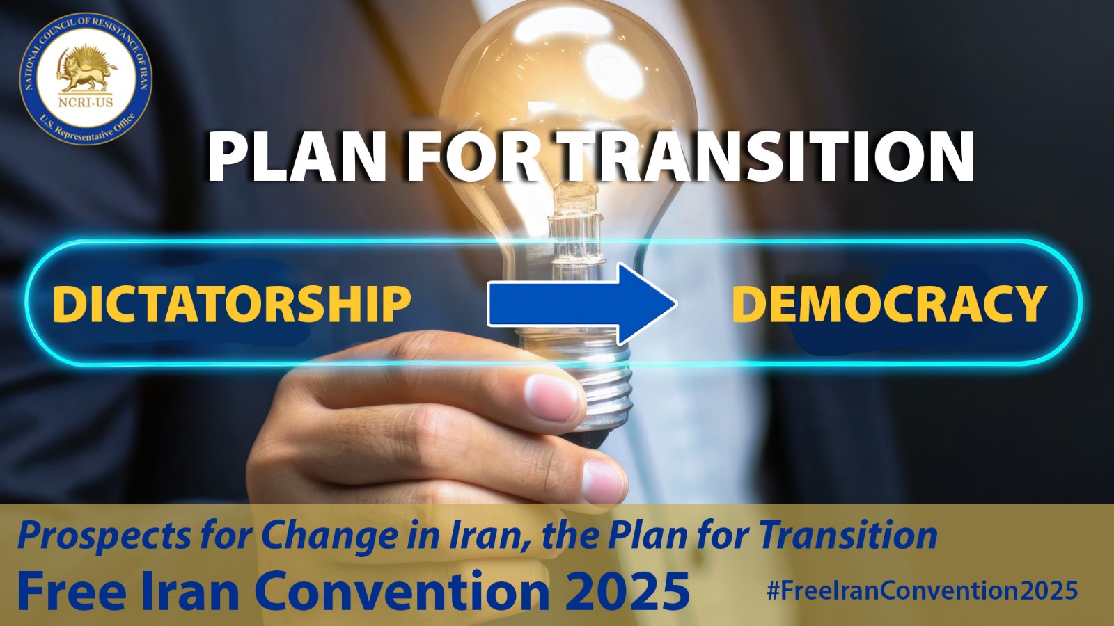 Free Iran Convention 2025 Panel on Transition