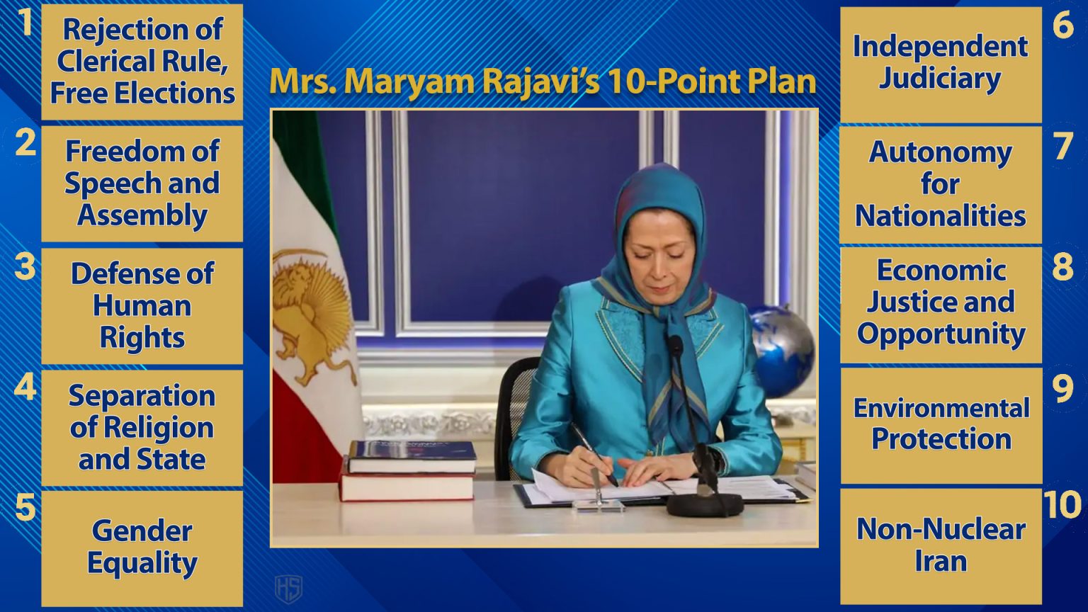 The NCRI 10-Point Plan for a Free Democratic Iran | National Council of ...