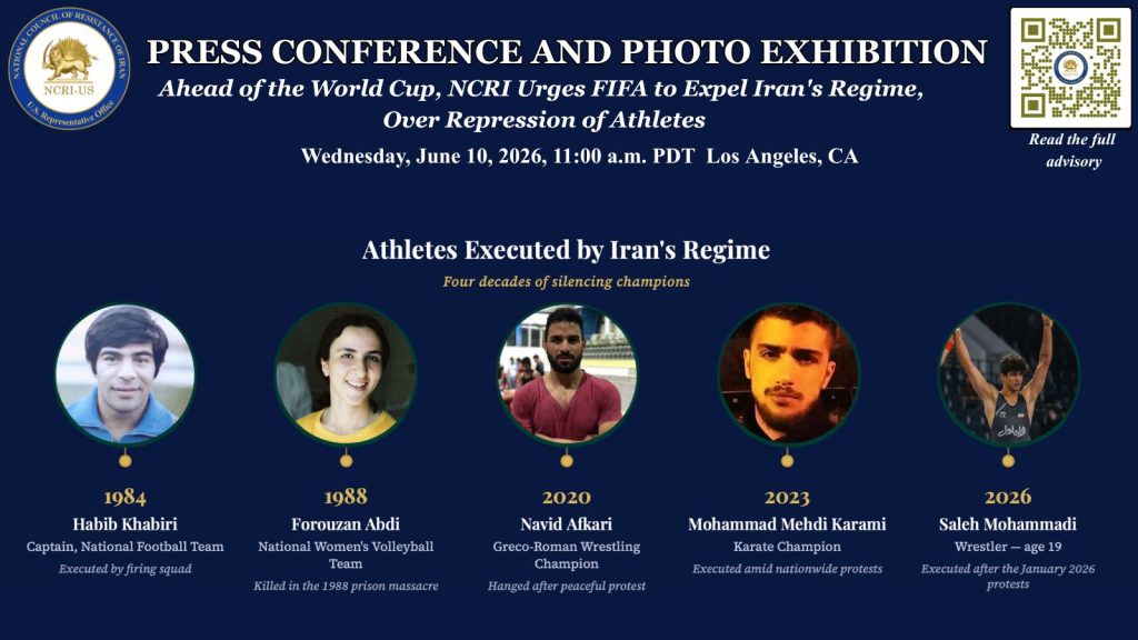 NCRI-US Press Conference and Photo Exhibition – Los Angeles, June 10, 2026