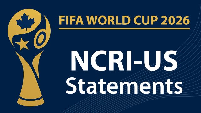 Statement on Religious Fascism Ruling Iran and the Murderer of Athletes on the Eve of the 2026 FIFA World Cup